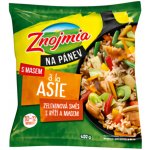 Znojmia Na pánev à la Asie Zeleninová směs s rýží a masem 400 g – Zboží Dáma