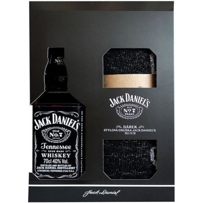 Jack Daniel's No.7 40% 0,7 l (dárkové balení osuška) – Zboží Mobilmania
