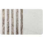 Bloomingville Mramorové prkénko Novelle 38 cm, přírodní barva, mramor – Zboží Dáma