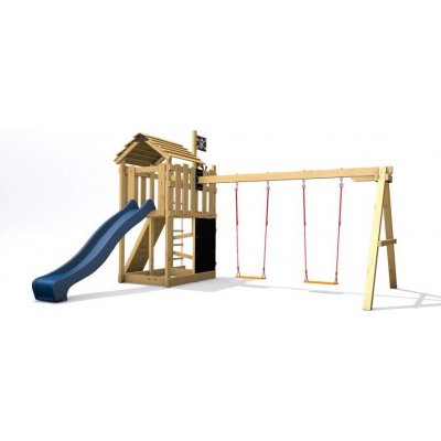 Monkey´s Home Malý pirát RED s modrou – Zboží Dáma