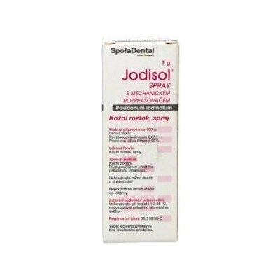 Jodisol spray 7 g – Hledejceny.cz