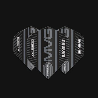 Winmau Prism Alpha MVG 2021 Black & Grey – Zboží Dáma