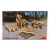Model Miniart Accessories Wooden Pallets 1:35