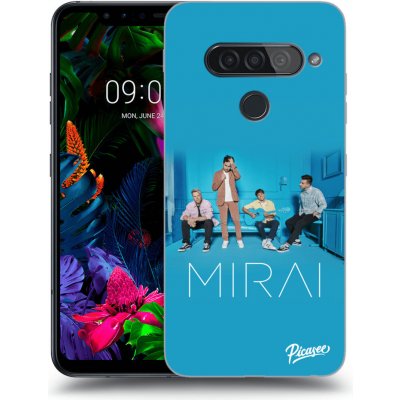 Pouzdro Picasee silikonové LG G8s ThinQ - Mirai - Blue čiré