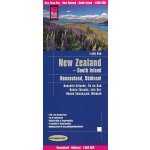 mapa New Zealand South 1:550 t voděodolná – Zboží Mobilmania