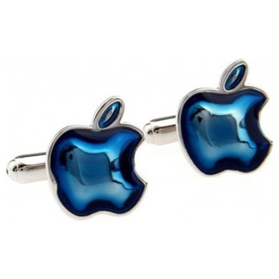 Miranda manžetové knoflíčky Apple K-0116 modré – Zboží Mobilmania