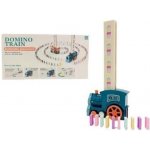 Bavytoy Lokomotiva svítící domino vláček modrá – Zboží Dáma Bavytoy Lokomotiva svítící domino vláček modrá – Zboží Dáma