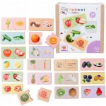 Simba Montessori puzzle ovoce a zelenina – Hledejceny.cz