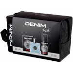 Denim Black voda po holení pro muže 100 ml + deospray 150 ml + kosmetická taška dárková sada – Zbozi.Blesk.cz