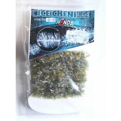 Hends HE ICE CHENILLE - OLIVOVĚ ZELENÁ – Hledejceny.cz