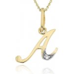 Zlatnictví U Kostela Zlaté přívěsky písmenka abecedy 087ž 714077379 – Hledejceny.cz