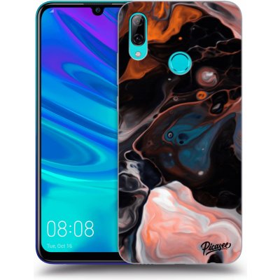 Pouzdro Picasee silikonové Huawei P Smart 2019 - Cream černé – Zboží Mobilmania