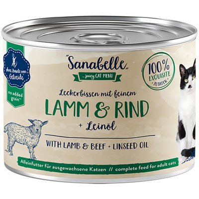 Bosch Sanabelle Wet Food with Lamb & Beef 12 x 195 g