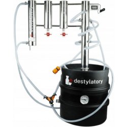 Edest Elektrický destilační přístroj s širokým hrdlem a vnitřním refluxem KEG 50L