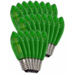 ElektroSkalka Svíčky LED žárovky 14V až 55V/0,3W E-10 22ks Filament zelené (1ks) – Hledejceny.cz