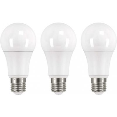 Emos LED žárovka Classic A60, 13,2W, E27, teplá bílá, 3 ks – Sleviste.cz