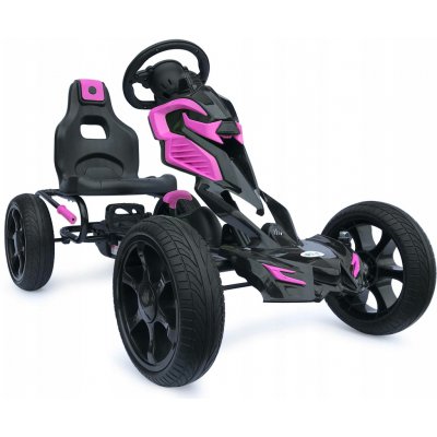 Joy4kids Šlapací motokára Joy4kids růžová – Zboží Mobilmania