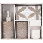 Homestyling KO-CY2210590hned 3 ks hnědá – Zboží Dáma