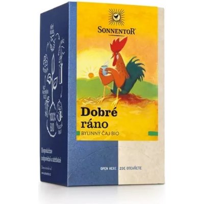 Sonnentor Bio bylinný čaj DOBRÉ RÁNO 18 ks – Zbozi.Blesk.cz