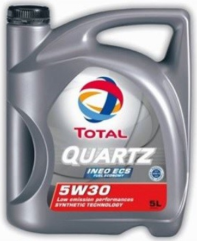 Total 5W30 Quartz Ineo Ecs · 5 Litros