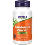 Now Foods Sambucus Zinc-C 60 tablet – Hledejceny.cz