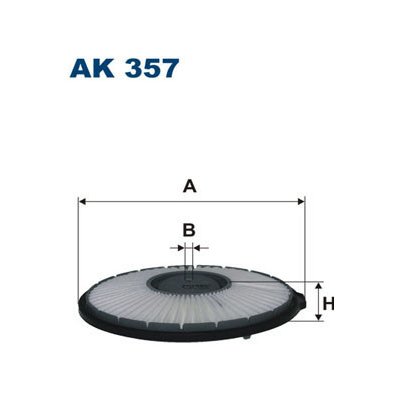Vzduchový filtr Filtron AK357 – Hledejceny.cz