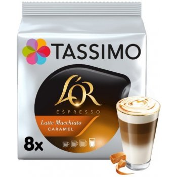 Tassimo L\'OR Latte Macchiatto karamel 16 ks