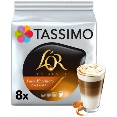 Tassimo L\'OR Latte Macchiatto karamel 16 ks – Zboží Mobilmania