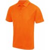 Pánské sportovní tričko Coloured pánská funkční polokošile oranžová drť