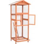 vidaXL klec 68 x 62 x 166 cm masivní jedle – Zbozi.Blesk.cz