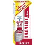 Lacalut Aktiv zubní pasta 75 ml + ústní voda 50 ml dárková sada – Hledejceny.cz