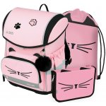 Školní set Stil Cat Lady – aktovka, penál a sáček pro 1.–3. třídu – Zbozi.Blesk.cz