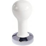 Buna Café Tamper kov bílý, nerez lesk, plochý 53 mm – Zboží Dáma