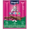 Pamlsek pro kočky Vitakraft Cat stick králík kachna 3 x 6 g