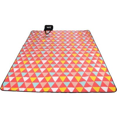 Royokamp pikniková deka 250 × 200 s ALU potahem trojúhelníky – Zboží Mobilmania