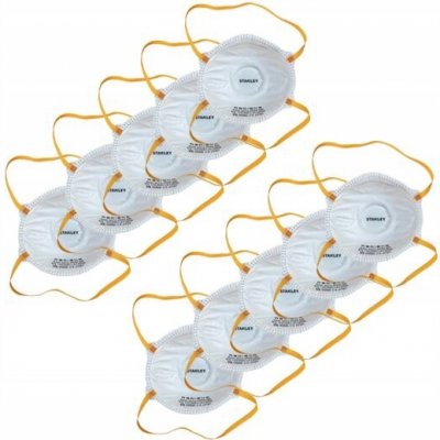 Stanley SYFFP210BX Polomaska s ventilem FFP2 10 ks – Hledejceny.cz
