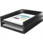Leitz Duo plastový odkladač černý – Hledejceny.cz