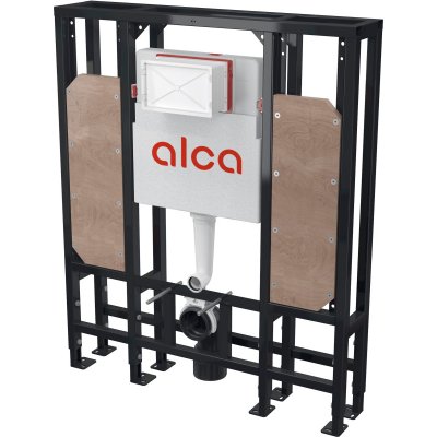 Alcadrain Předstěnový instalační systém pro suchou instalaci (do prostoru) – pro osoby se sníženou hybností (AM116/1300H Solomodul)