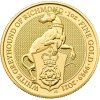 Royal Mint Zlatá mince White Greyhound Queens Beasts 2021 1 oz