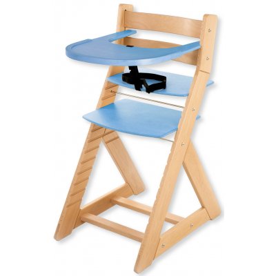 Hajdalánek Rostoucí židle Ela velký pultík buk / modrá – Zboží Dáma Hajdalánek Rostoucí židle Ela velký pultík buk / modrá – Zboží Dáma