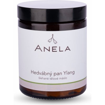 Anela Hedvábný pan Ylang šlehané tělové máslo 180 ml – Zbozi.Blesk.cz