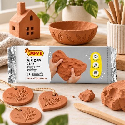 Jovi Modelovací hmota samotvrdnoucí terracotta 500 g – Hledejceny.cz
