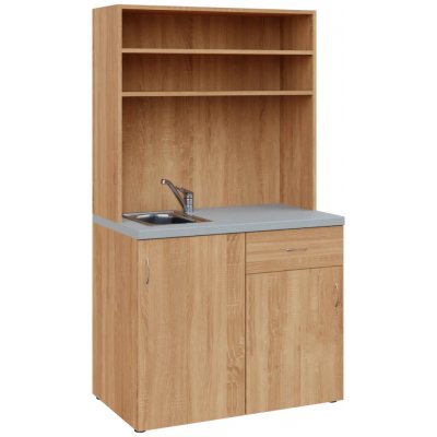 KUCH - ERGO 0 kuchyňka otevřená (dřez + baterie) 1800x1000x600 mm dub bardolino – Hledejceny.cz