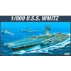Sběratelský model Academy Model Kit USS Nimitz CVN 68 14213 1:800
