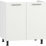 Halmar Čelo dřezové skříňky VENTO DK-80/82: matná bílá – Zboží Dáma