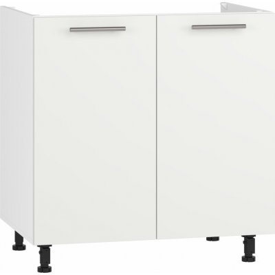 Halmar Čelo dřezové skříňky VENTO DK-80/82: matná bílá – Zboží Dáma