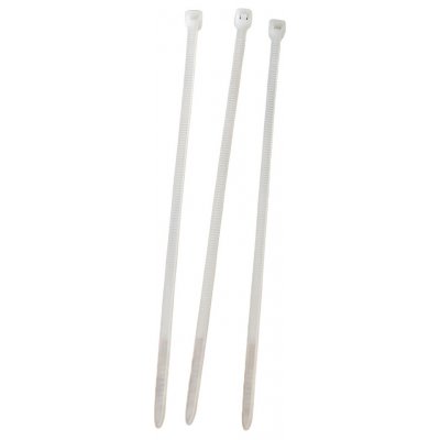 Vázací pásky 120x2.5mm 50ks bílá – Hledejceny.cz