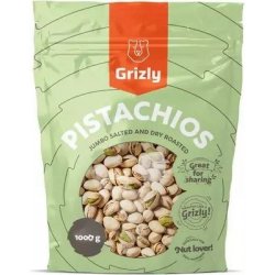 GRIZLY Pistácie pražené solené Jumbo 1 kg