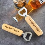 Dřevia Dřevěný otvírák na pivo - vlastní text nebo jméno – Hledejceny.cz
