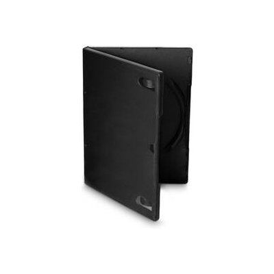 Obal na CD/DVD Cover IT Krabička na 1ks, černá, 14mm,10ks/bal (27081P10) – Zboží Živě
